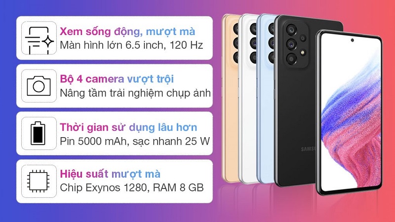 Máy sở hữu nhiều tiện ích nổi bật